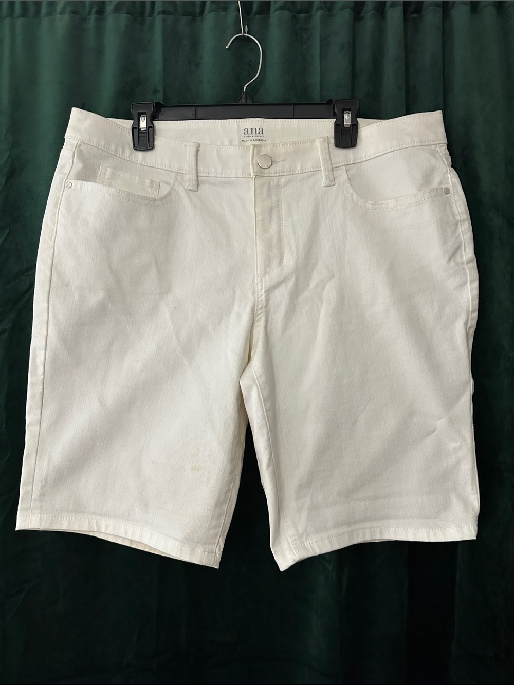 a.n.a White Denim Jean Shorts